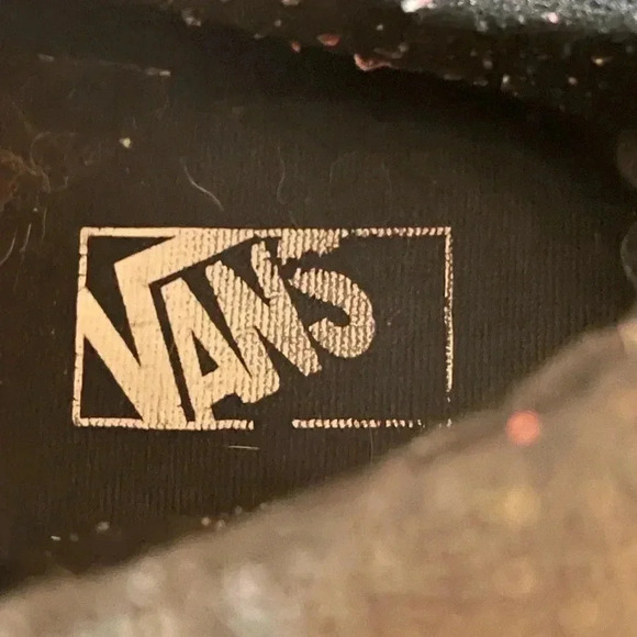 Vans Off The Wall Sk8 Hi Trainers Black Suede Men's Sz 10.5 - Picture 8 of 10